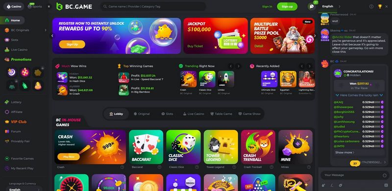 BC.Game: A Hub of Global Gaming, Crypto Thrills, and Special Rewards