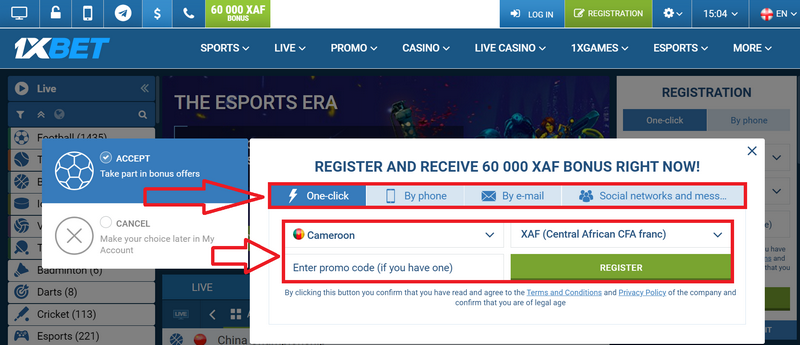 1xBet Casino & Jeux PC